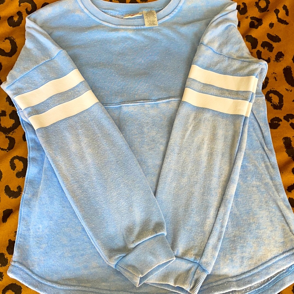 Pale blue sweater